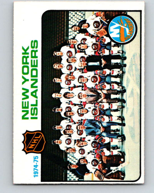 1975-76 O-Pee-Chee #92 New York Islanders CL  New York Islanders  V5573