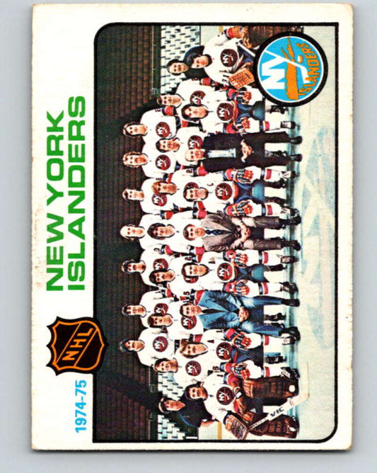 1975-76 O-Pee-Chee #92 New York Islanders CL  New York Islanders  V5575