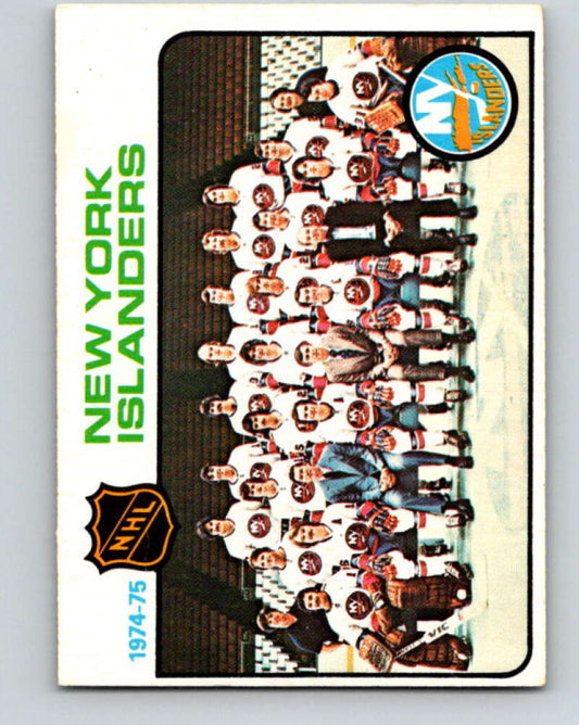 1975-76 O-Pee-Chee #92 New York Islanders CL  New York Islanders  V5576
