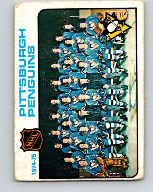 1975-76 O-Pee-Chee #93 Pittsburgh Penguins CL  Pittsburgh Penguins  V5577