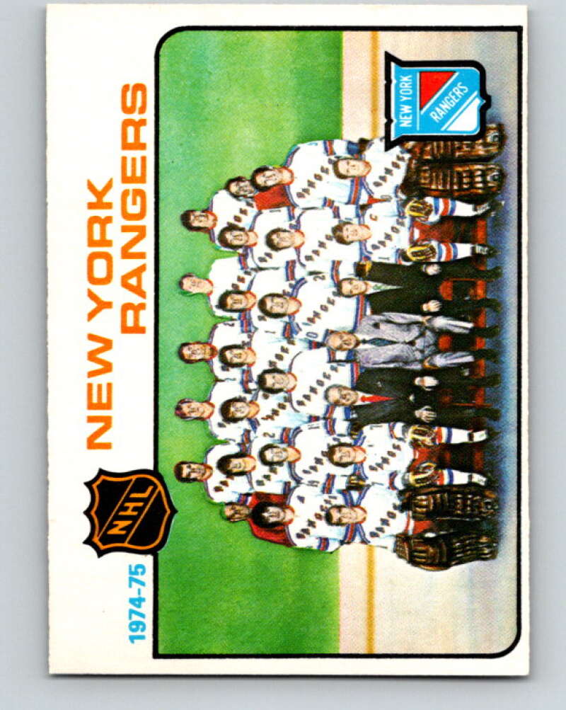 1975-76 O-Pee-Chee #94 New York Rangers CL  New York Rangers  V5580