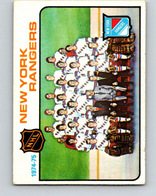 1975-76 O-Pee-Chee #94 New York Rangers CL  New York Rangers  V5583