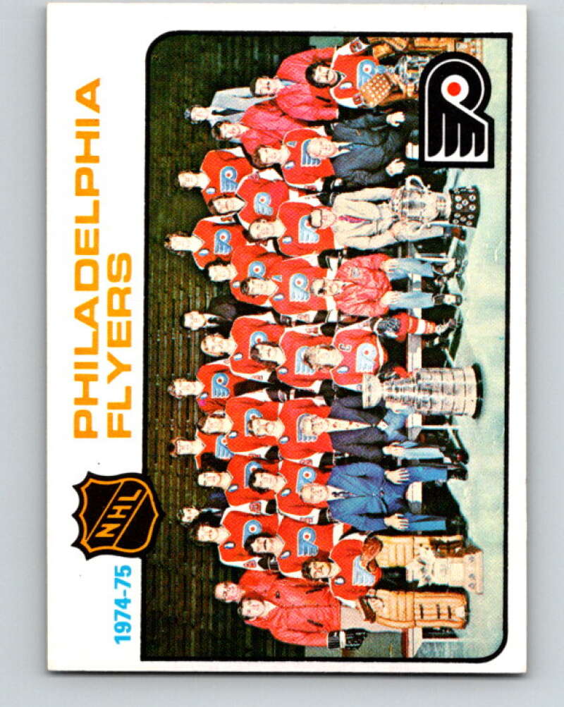 1975-76 O-Pee-Chee #95 Philadelphia Flyers CL  Philadelphia Flyers  V5584