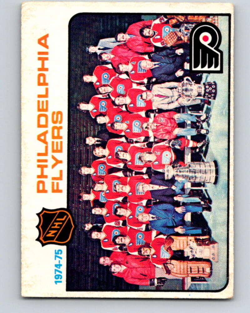 1975-76 O-Pee-Chee #95 Philadelphia Flyers CL  Philadelphia Flyers  V5585
