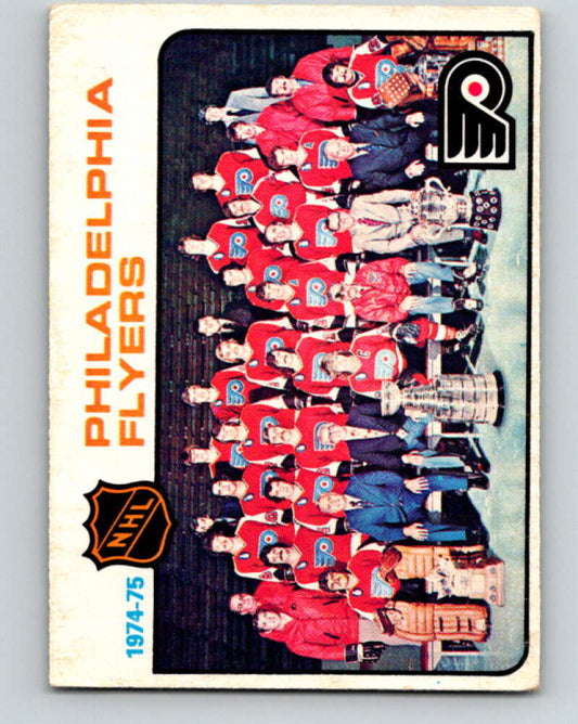 1975-76 O-Pee-Chee #95 Philadelphia Flyers CL  Philadelphia Flyers  V5585