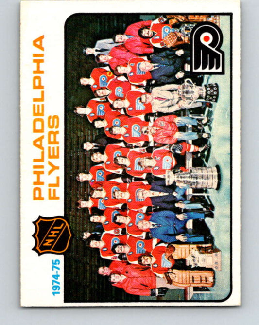 1975-76 O-Pee-Chee #95 Philadelphia Flyers CL  Philadelphia Flyers  V5586