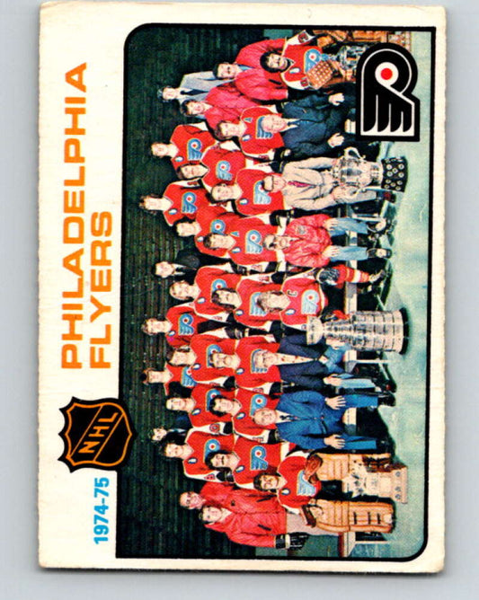 1975-76 O-Pee-Chee #95 Philadelphia Flyers CL  Philadelphia Flyers  V5587
