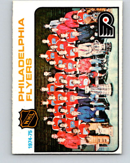 1975-76 O-Pee-Chee #95 Philadelphia Flyers CL  Philadelphia Flyers  V5588