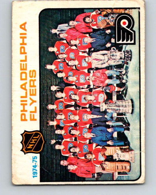 1975-76 O-Pee-Chee #95 Philadelphia Flyers CL  Philadelphia Flyers  V5589