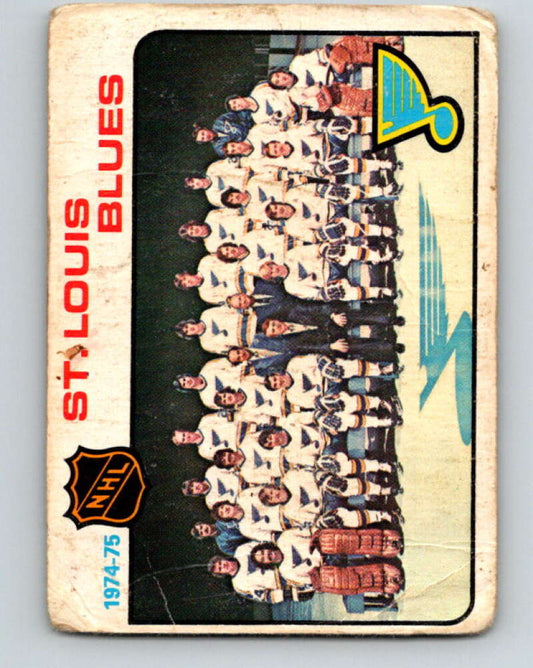 1975-76 O-Pee-Chee #96 St. Louis Blues CL  St. Louis Blues  V5591