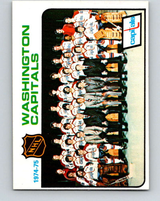 1975-76 O-Pee-Chee #98 Washington Capitals CL  Washington Capitals  V5598