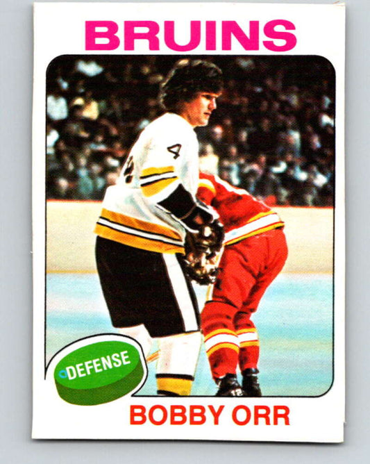 1975-76 O-Pee-Chee #100 Bobby Orr  Boston Bruins  V5608