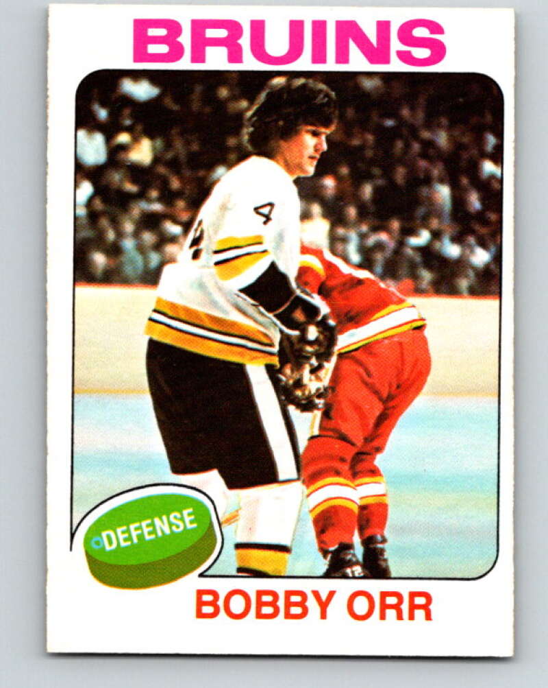 1975-76 O-Pee-Chee #100 Bobby Orr  Boston Bruins  V5609