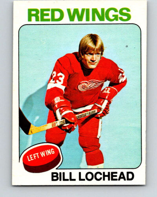 1975-76 O-Pee-Chee #103 Bill Lochead  Detroit Red Wings  V5619