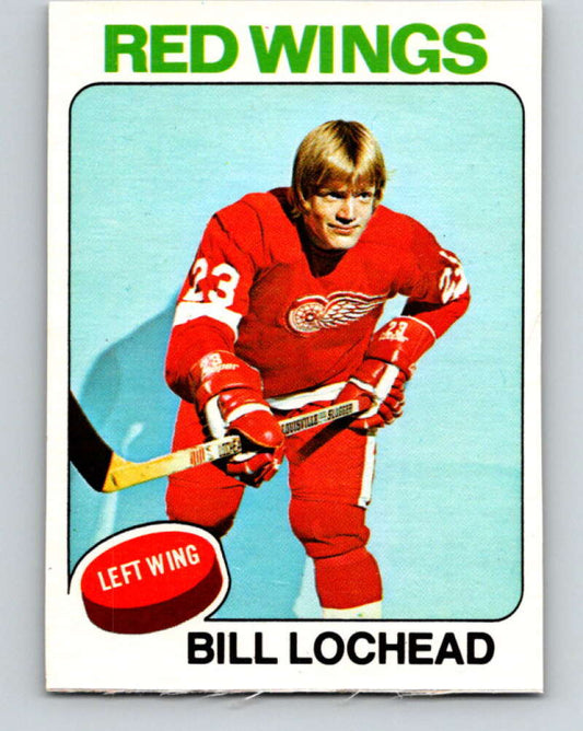 1975-76 O-Pee-Chee #103 Bill Lochead  Detroit Red Wings  V5620