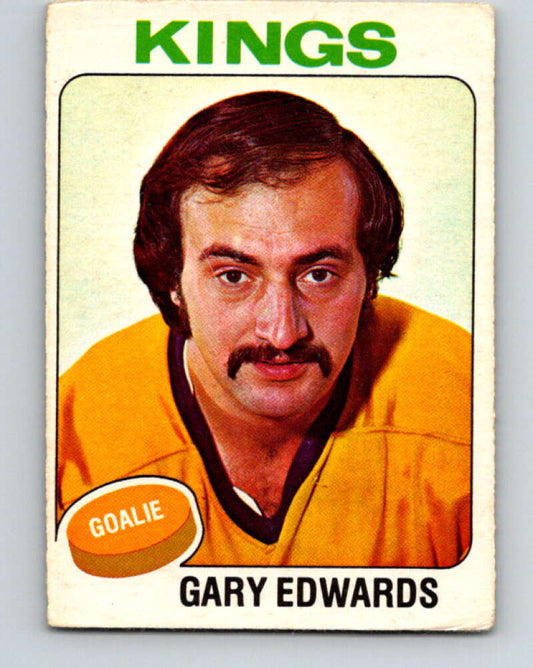 1975-76 O-Pee-Chee #105 Gary Edwards  Los Angeles Kings  V5637