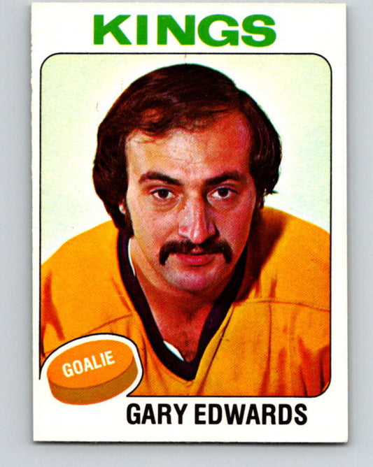 1975-76 O-Pee-Chee #105 Gary Edwards  Los Angeles Kings  V5638