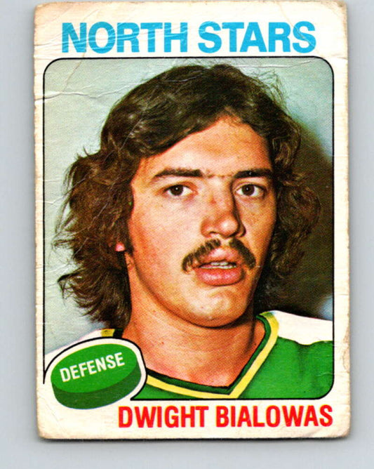 1975-76 O-Pee-Chee #106 Dwight Bialowas  Minnesota North Stars  V5640