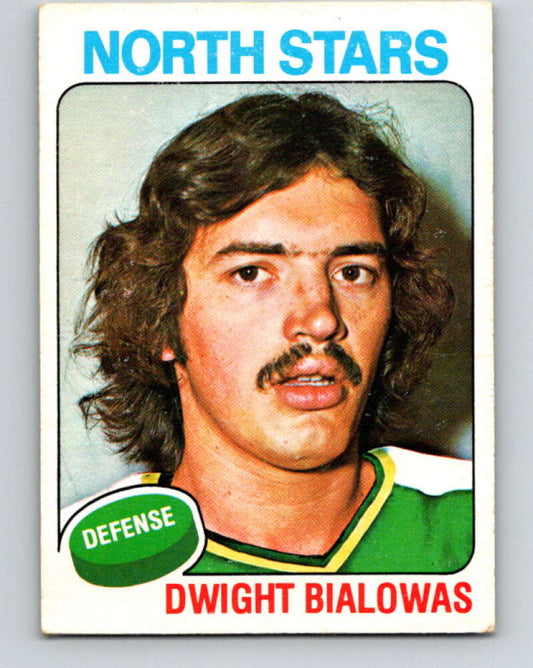 1975-76 O-Pee-Chee #106 Dwight Bialowas  Minnesota North Stars  V5641