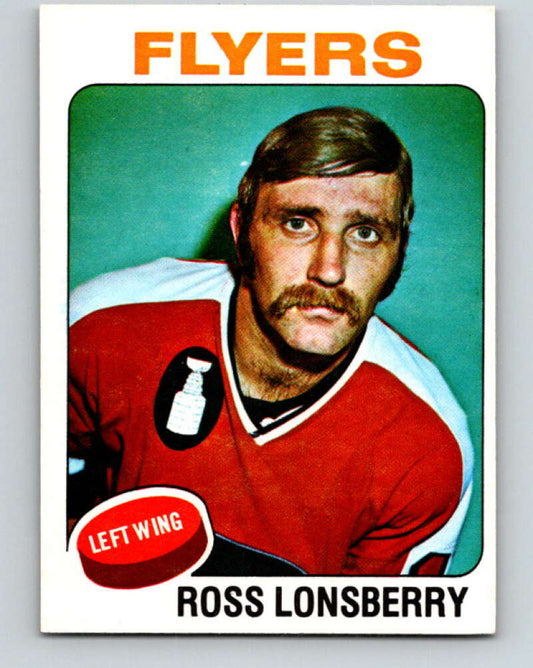 1975-76 O-Pee-Chee #110 Ross Lonsberry  Philadelphia Flyers  V5661