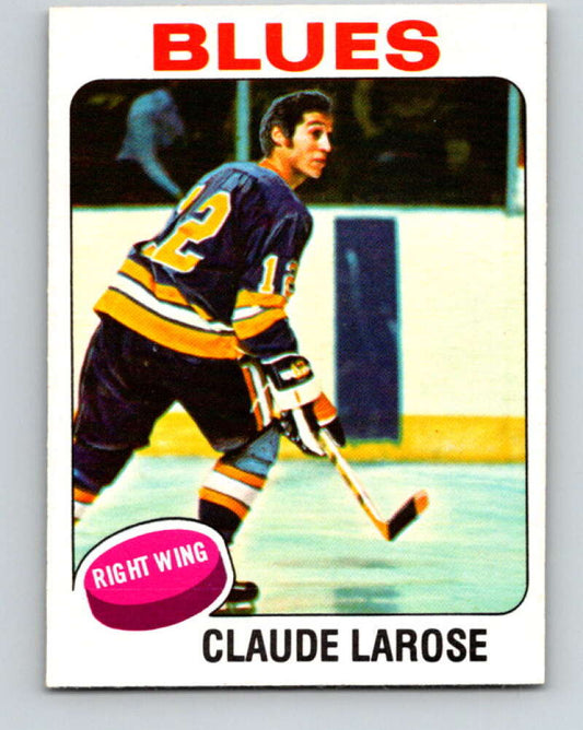 1975-76 O-Pee-Chee #112 Claude Larose  St. Louis Blues  V5668