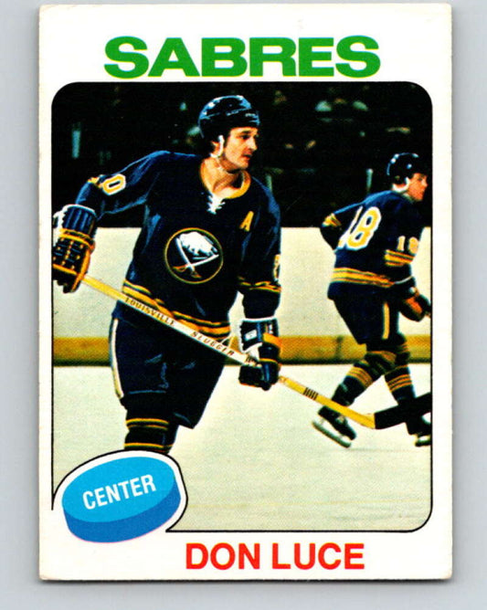 1975-76 O-Pee-Chee #113 Don Luce  Buffalo Sabres  V5671