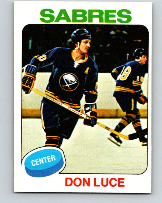 1975-76 O-Pee-Chee #113 Don Luce  Buffalo Sabres  V5672