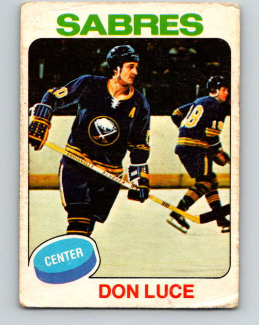 1975-76 O-Pee-Chee #113 Don Luce  Buffalo Sabres  V5673