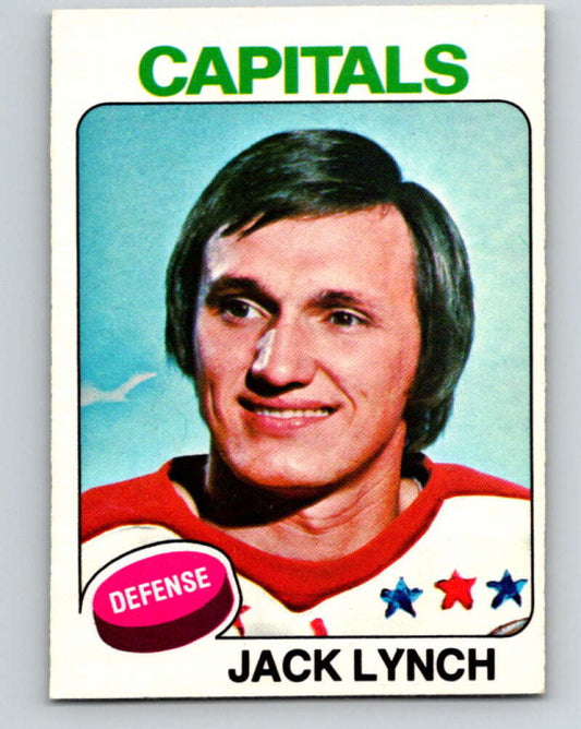 1975-76 O-Pee-Chee #116 Jack Lynch  Washington Capitals  V5680