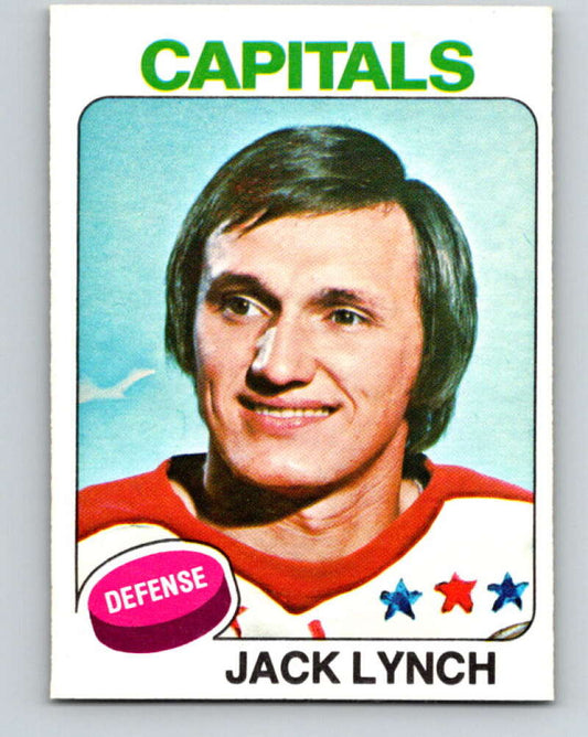 1975-76 O-Pee-Chee #116 Jack Lynch  Washington Capitals  V5681
