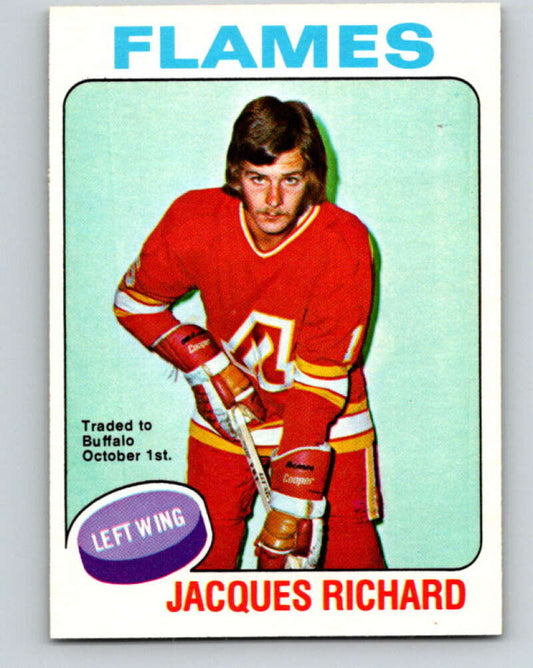 1975-76 O-Pee-Chee #117 Jacques Richard  Atlanta Flames  V5683