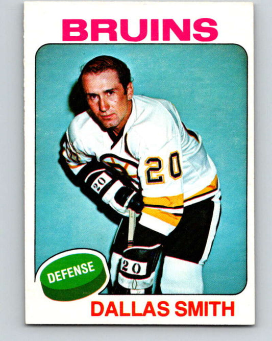1975-76 O-Pee-Chee #118 Dallas Smith  Boston Bruins  V5687