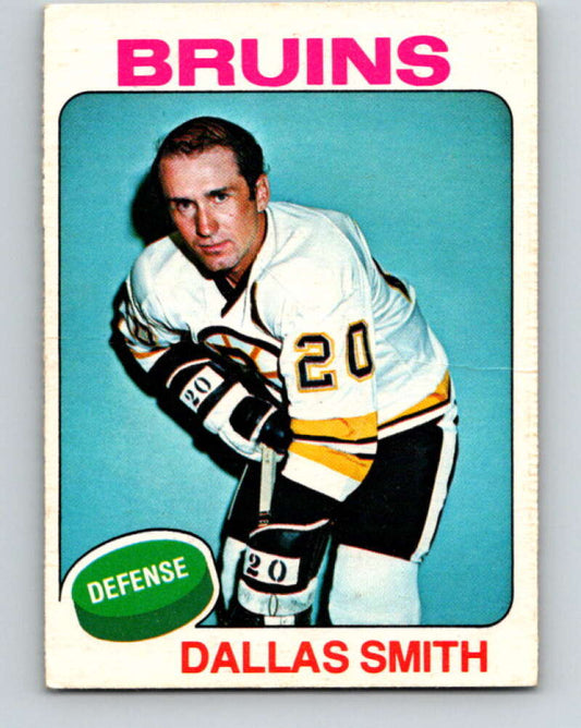 1975-76 O-Pee-Chee #118 Dallas Smith  Boston Bruins  V5689