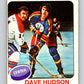 1975-76 O-Pee-Chee #122 Dave Hudson  Kansas City Scouts  V5703