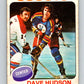 1975-76 O-Pee-Chee #122 Dave Hudson  Kansas City Scouts  V5707
