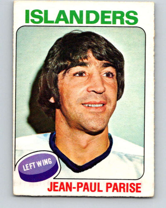 1975-76 O-Pee-Chee #127 J.P. Parise  New York Islanders  V5728