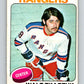 1975-76 O-Pee-Chee #128 Walt Tkaczuk  New York Rangers  V5736