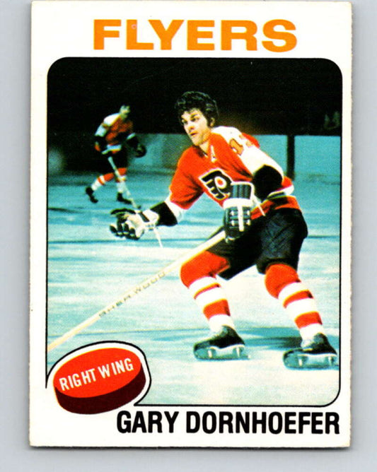 1975-76 O-Pee-Chee #129 Gary Dornhoefer  Philadelphia Flyers  V5742