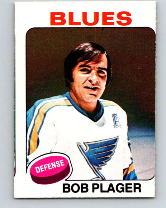 1975-76 O-Pee-Chee #131 Bob Plager  St. Louis Blues  V5753