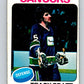 1975-76 O-Pee-Chee #133 Tracy Pratt  Vancouver Canucks  V5761