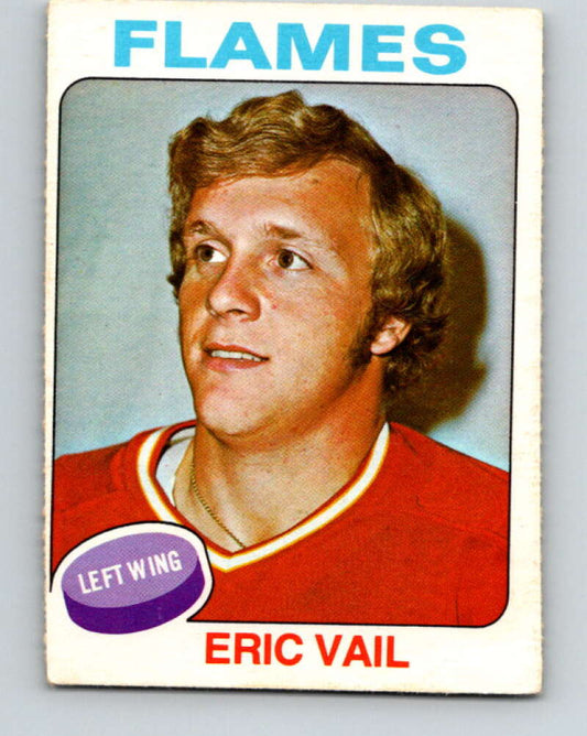 1975-76 O-Pee-Chee #135 Eric Vail  Atlanta Flames  V5769