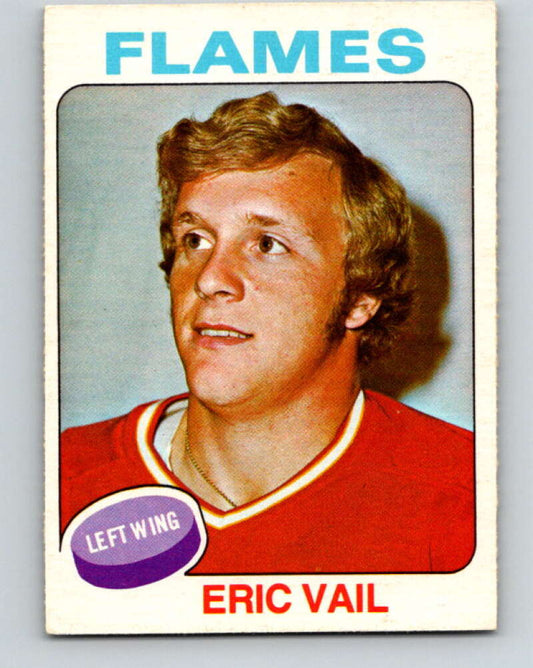 1975-76 O-Pee-Chee #135 Eric Vail  Atlanta Flames  V5770
