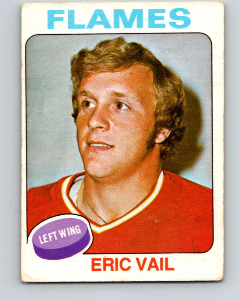 1975-76 O-Pee-Chee #135 Eric Vail  Atlanta Flames  V5771