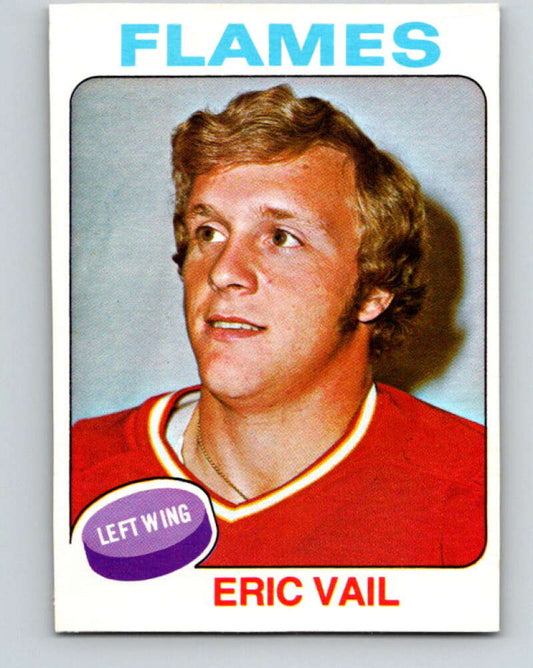 1975-76 O-Pee-Chee #135 Eric Vail  Atlanta Flames  V5774