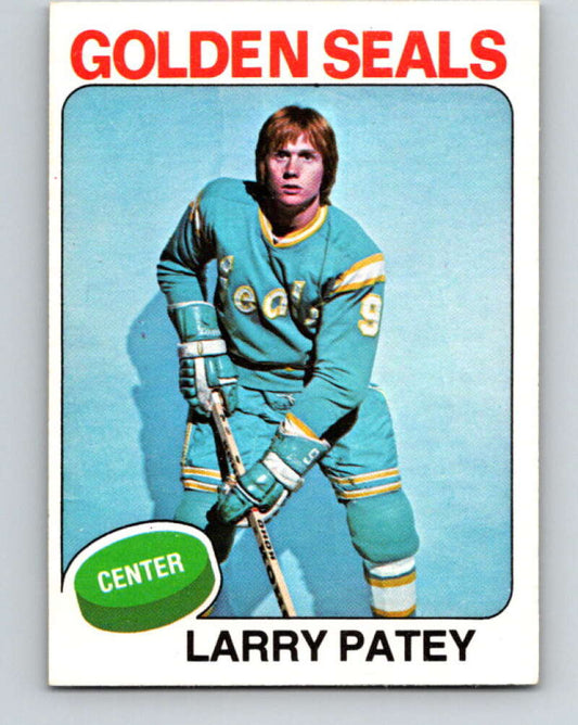 1975-76 O-Pee-Chee #137 Larry Patey  RC Rookie California Golden Seals  V5781