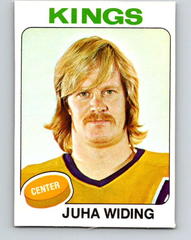1975-76 O-Pee-Chee #142 Juha Widing  Los Angeles Kings  V5796