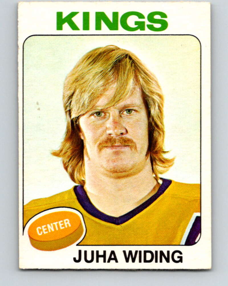 1975-76 O-Pee-Chee #142 Juha Widing  Los Angeles Kings  V5800