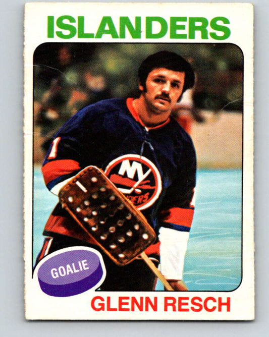 1975-76 O-Pee-Chee #145 Glenn Resch  New York Islanders  V5813