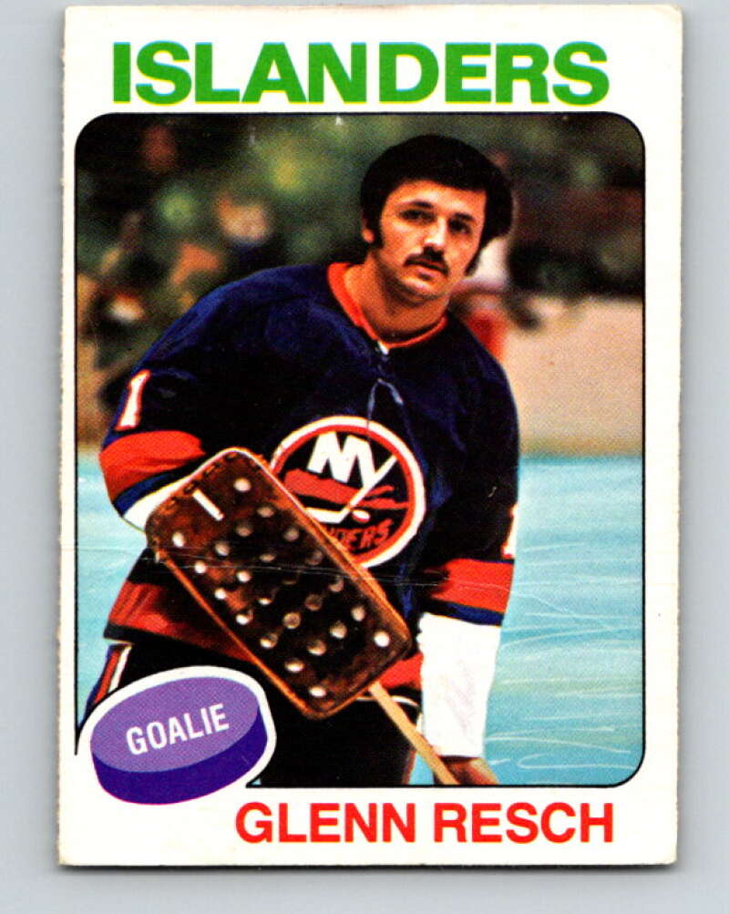 1975-76 O-Pee-Chee #145 Glenn Resch  New York Islanders  V5814