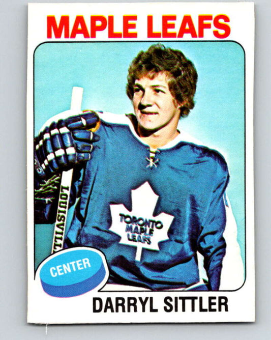 1975-76 O-Pee-Chee #150 Darryl Sittler  Toronto Maple Leafs  V5828